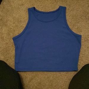 Blue tank top
